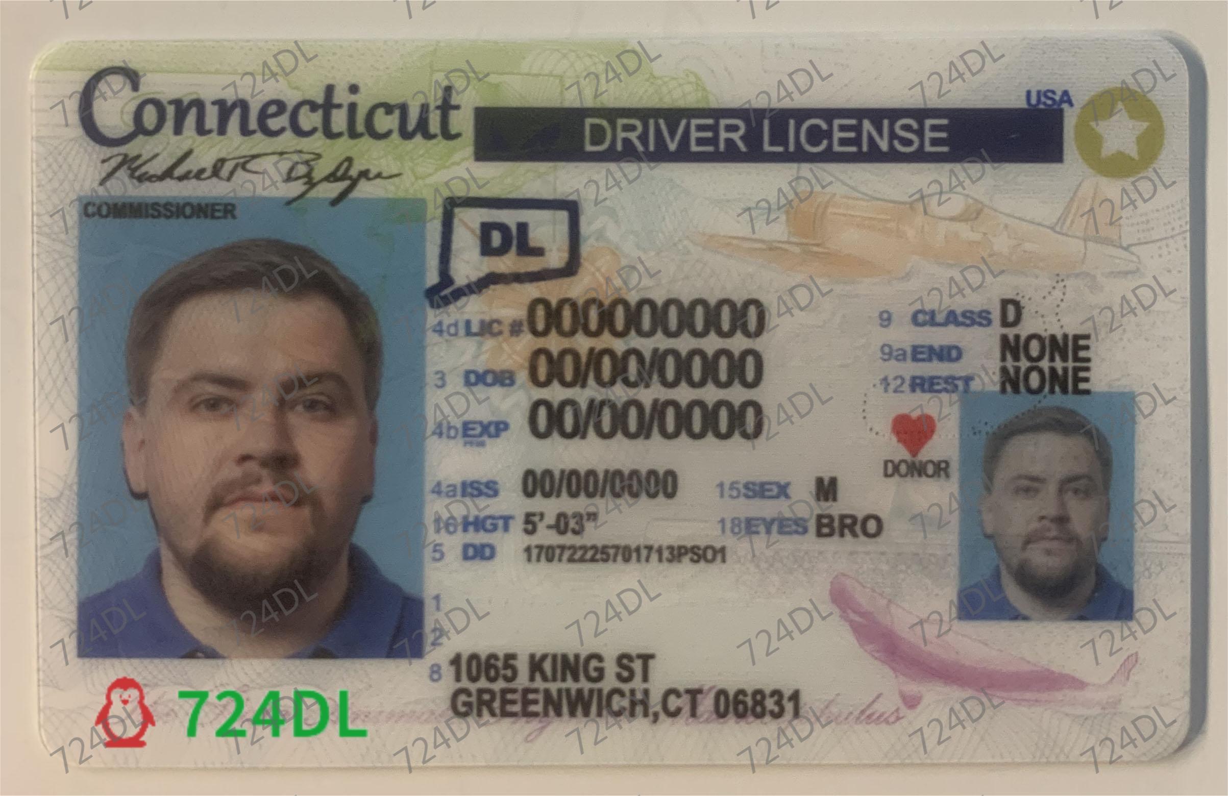 Connecticut State ID, Fake UT ID