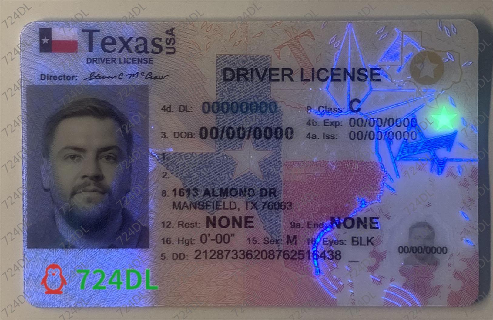 Texas State ID, Fake UT ID